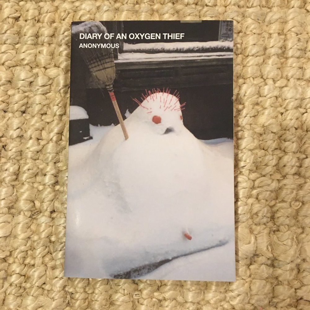 Book: Diary of an Oxygen Theif